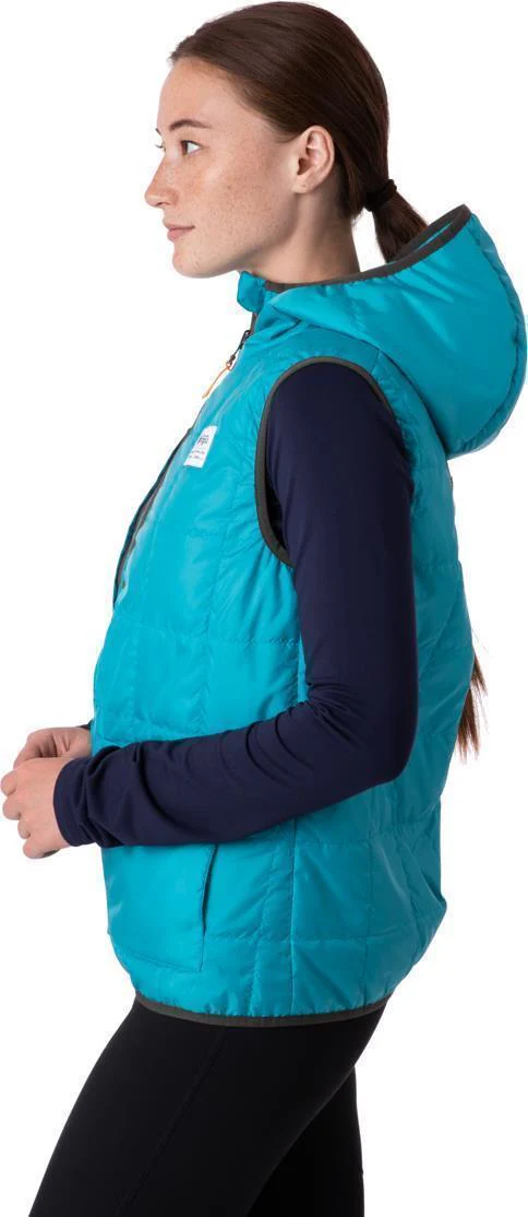 Teca Calido Reversible Hooded Vest - Womens - Image 20