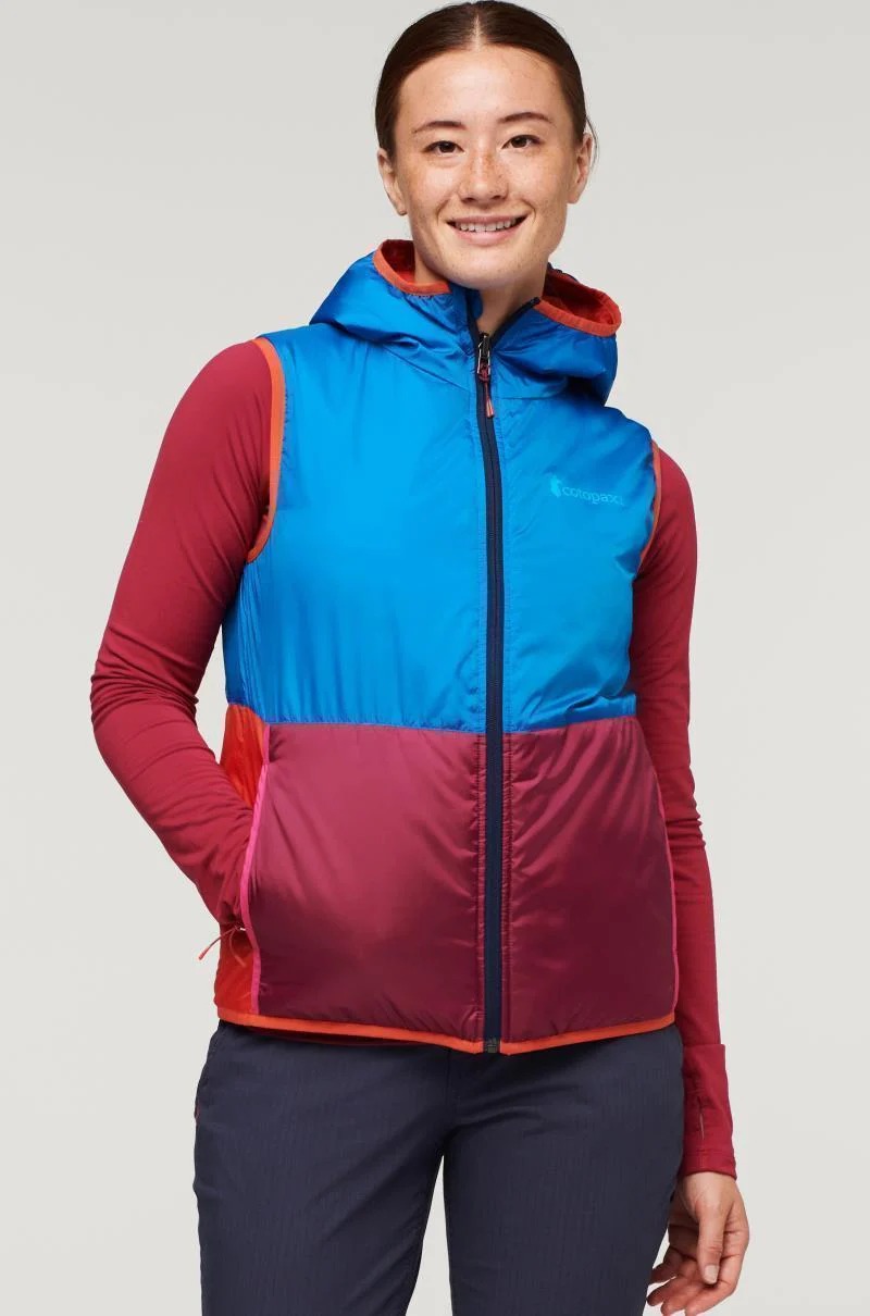 Teca Calido Reversible Hooded Vest - Womens - Image 36