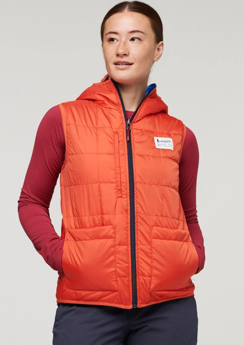 Teca Calido Reversible Hooded Vest - Womens - Image 37