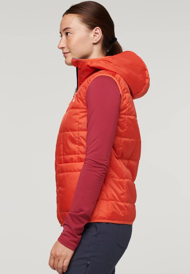 Teca Calido Reversible Hooded Vest - Womens - Image 41