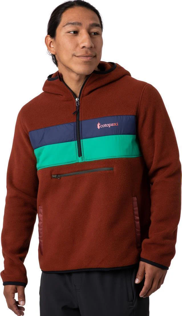 Teca Fleece Hooded Half-Zip Jacket - Mens - Image 11