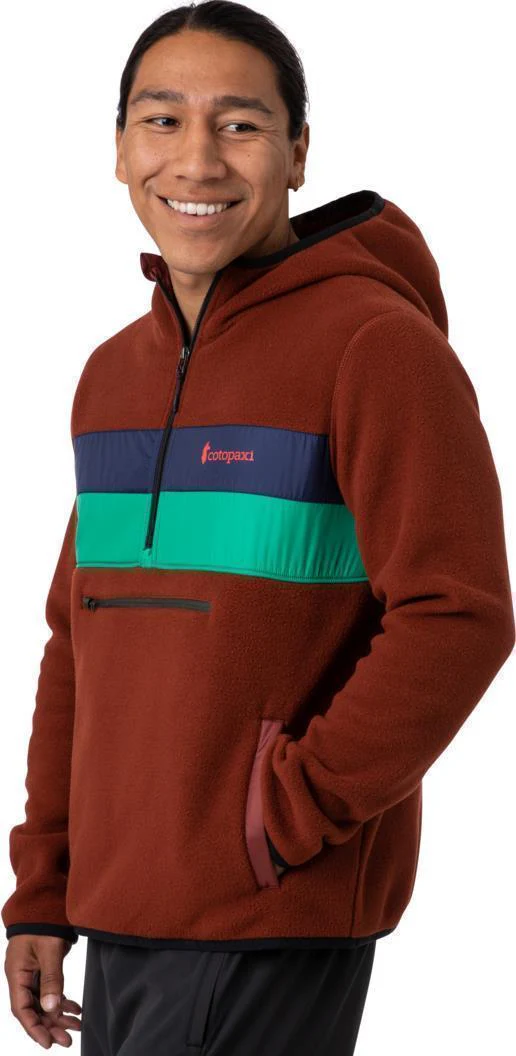 Teca Fleece Hooded Half-Zip Jacket - Mens - Image 13
