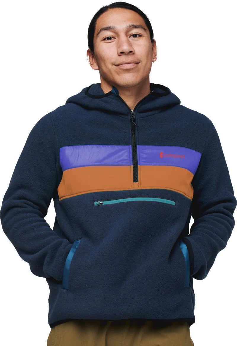Teca Fleece Hooded Half-Zip Jacket - Mens - Image 14