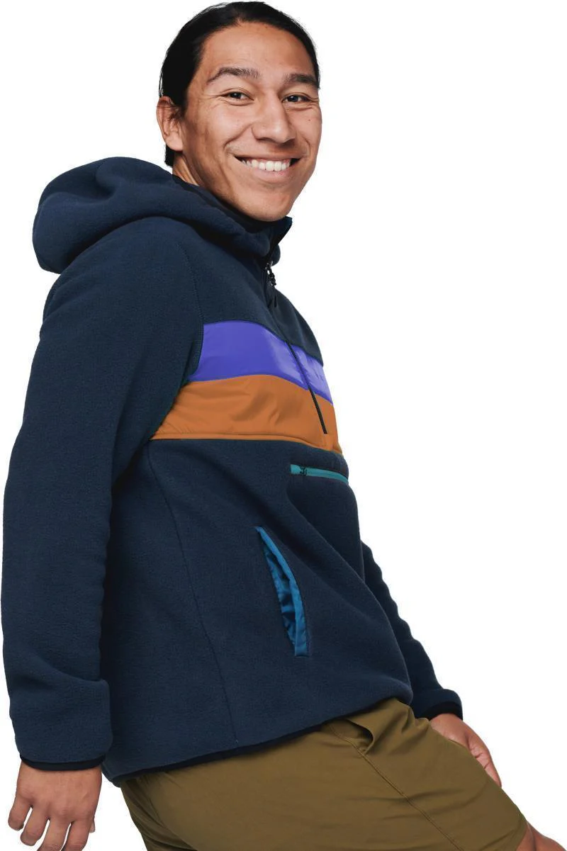 Teca Fleece Hooded Half-Zip Jacket - Mens - Image 15