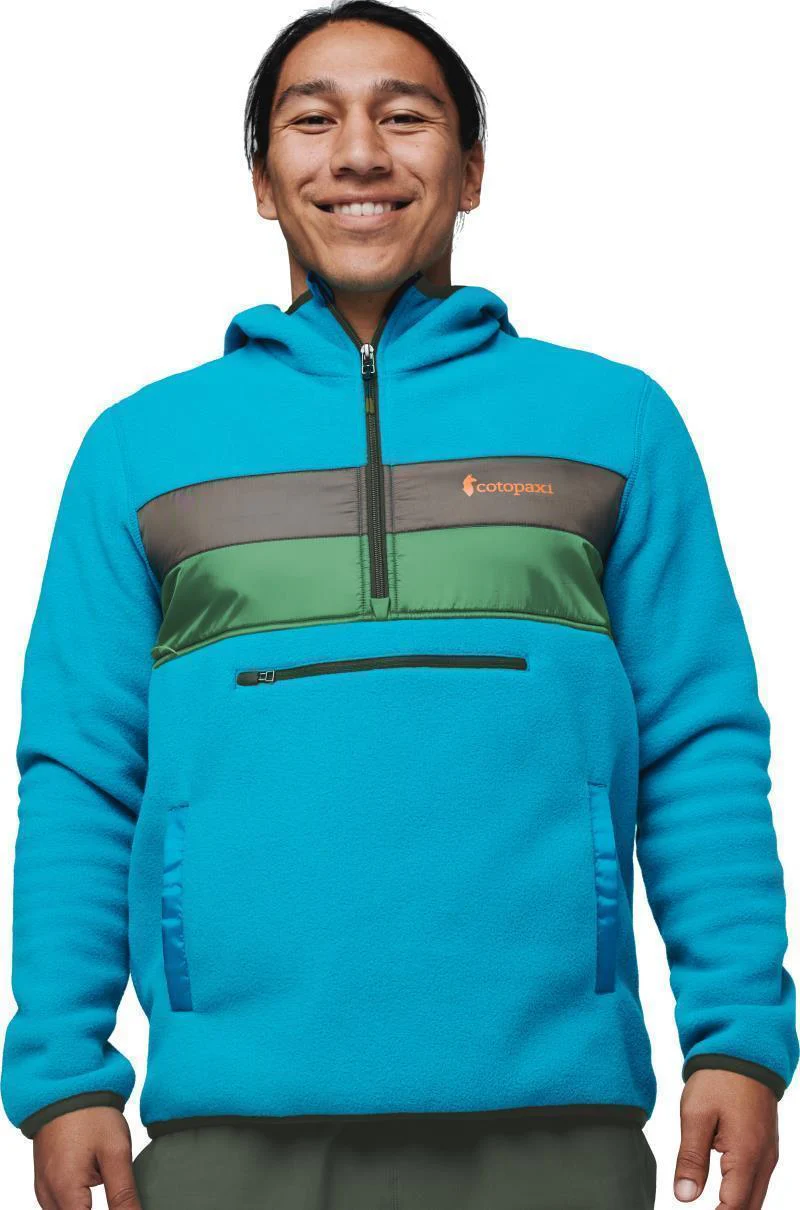 Teca Fleece Hooded Half-Zip Jacket - Mens - Image 20