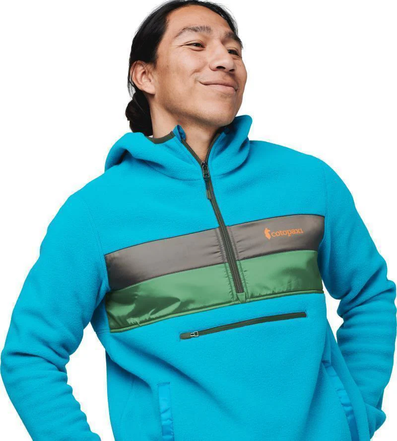 Teca Fleece Hooded Half-Zip Jacket - Mens - Image 22