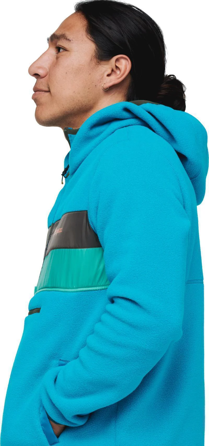 Teca Fleece Hooded Half-Zip Jacket - Mens - Image 23