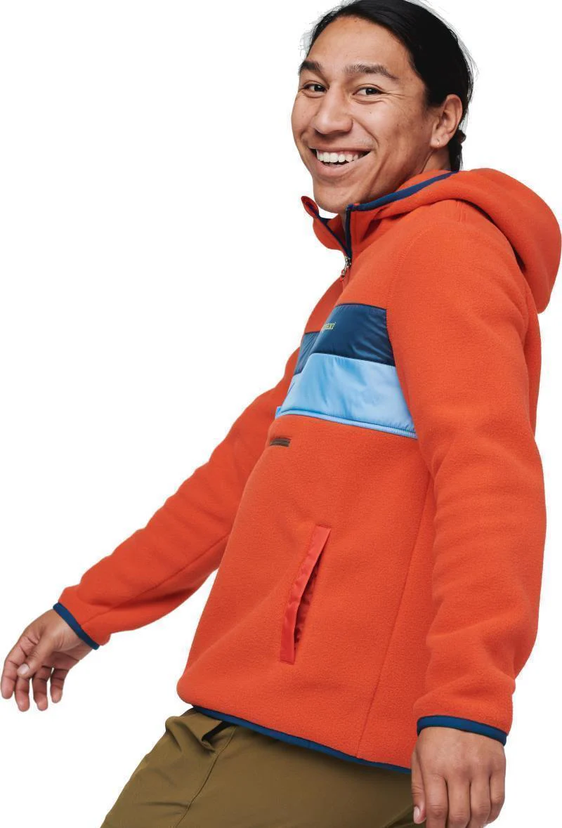 Teca Fleece Hooded Half-Zip Jacket - Mens - Image 27