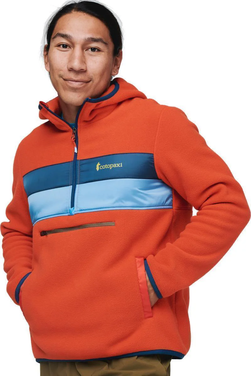 Teca Fleece Hooded Half-Zip Jacket - Mens - Image 29