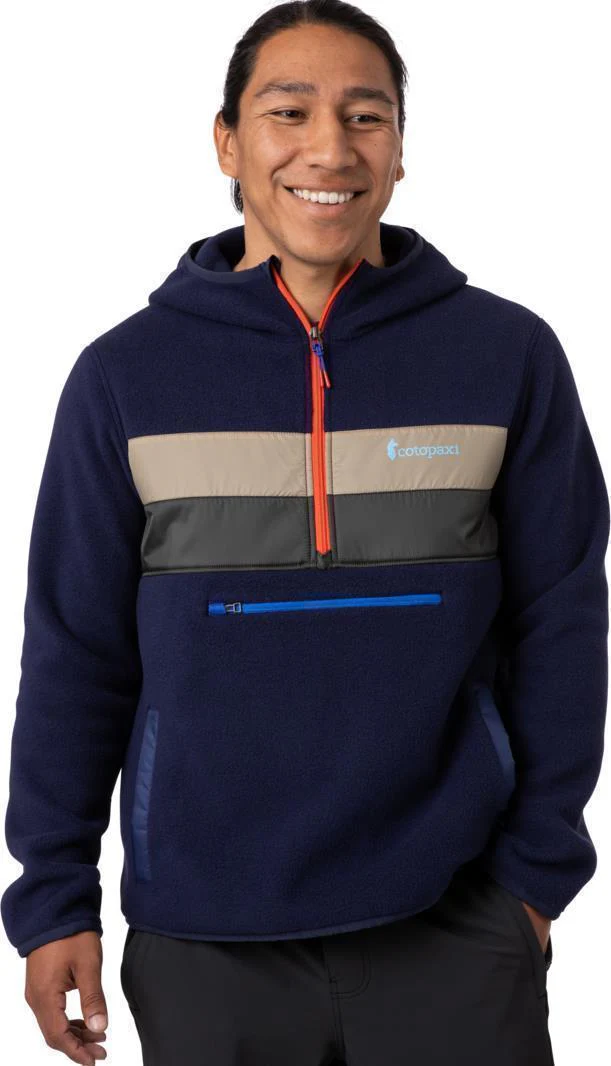 Teca Fleece Hooded Half-Zip Jacket - Mens - Image 4