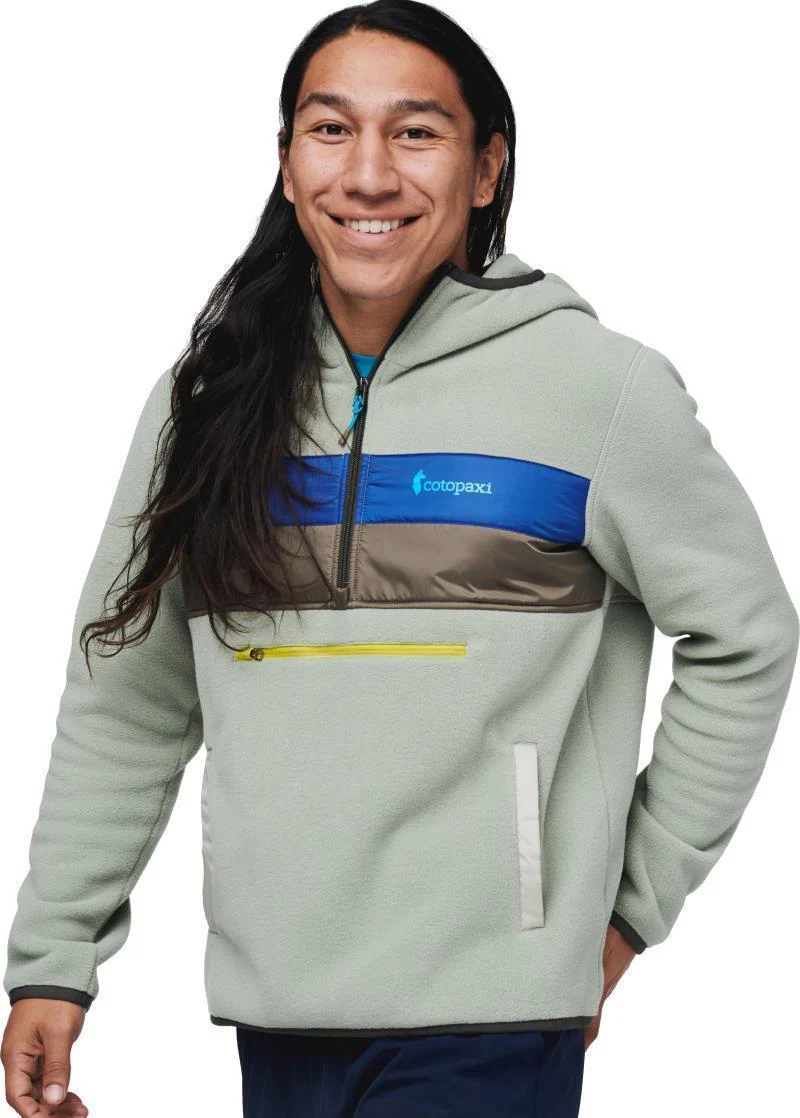 Teca Fleece Hooded Half-Zip Jacket - Mens - Image 42