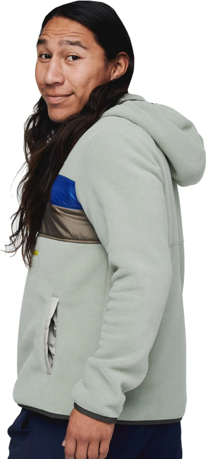 Teca Fleece Hooded Half-Zip Jacket - Mens - Image 43