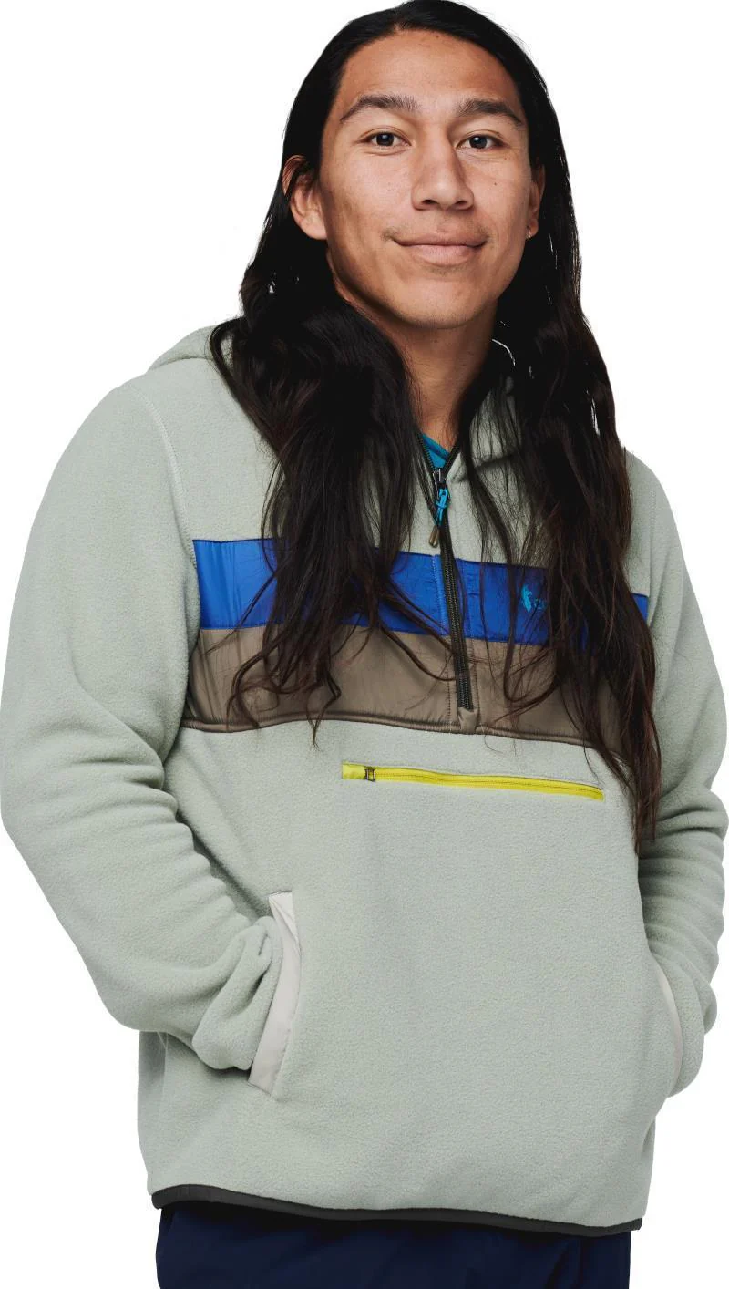 Teca Fleece Hooded Half-Zip Jacket - Mens - Image 45
