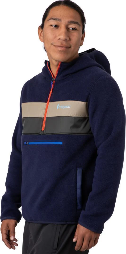 Teca Fleece Hooded Half-Zip Jacket - Mens - Image 6