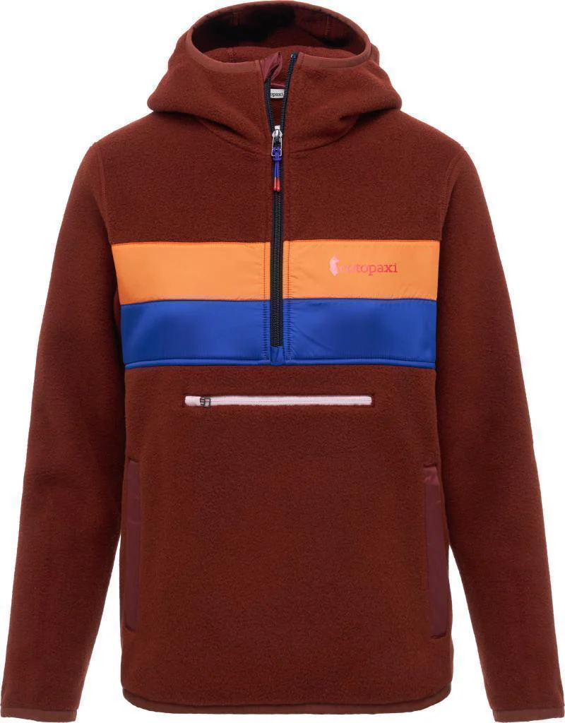 Teca Fleece Hooded Half-Zip Jacket - Womens