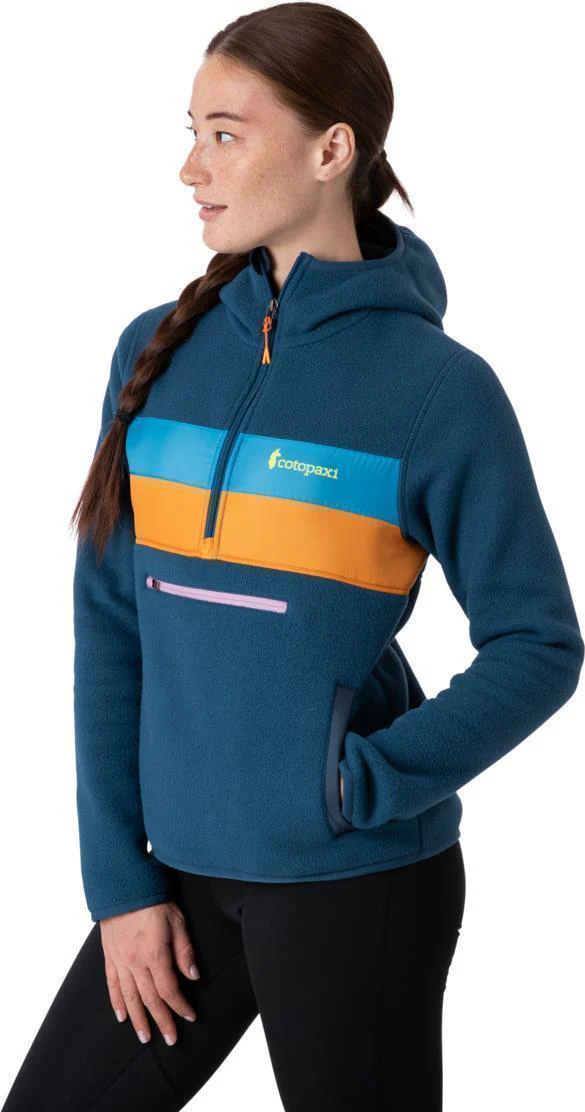 Teca Fleece Hooded Half-Zip Jacket - Womens - Image 10
