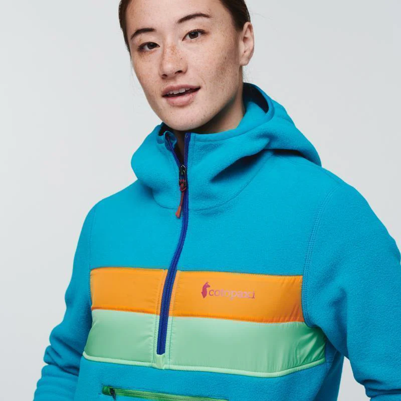Teca Fleece Hooded Half-Zip Jacket - Womens - Image 26