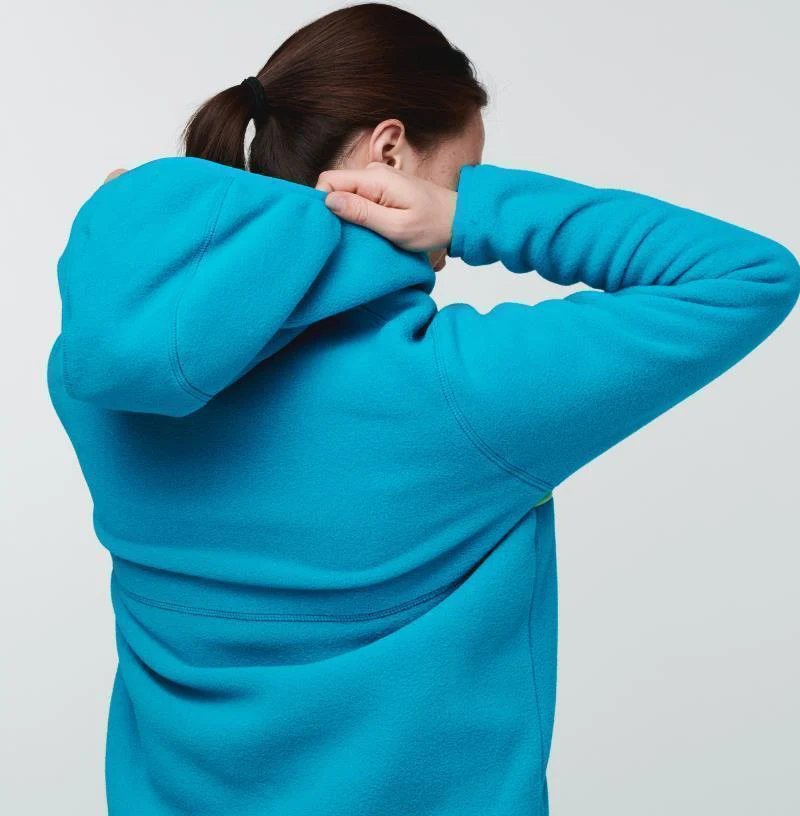 Teca Fleece Hooded Half-Zip Jacket - Womens - Image 28