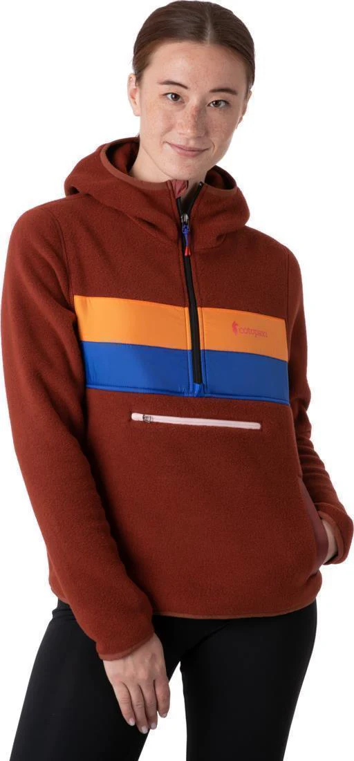 Teca Fleece Hooded Half-Zip Jacket - Womens - Image 3