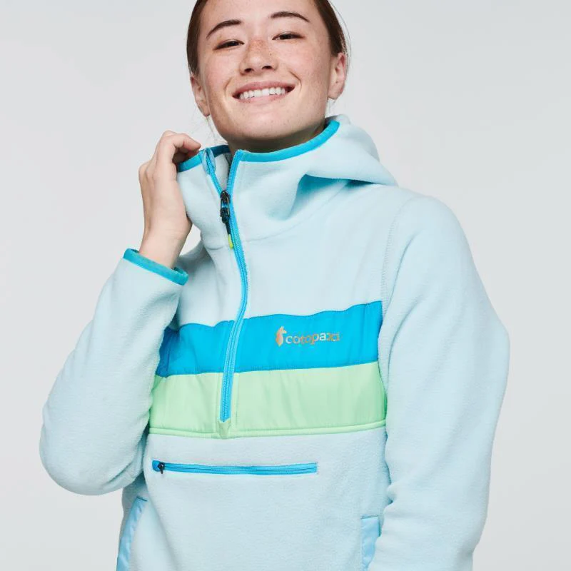 Teca Fleece Hooded Half-Zip Jacket - Womens - Image 37
