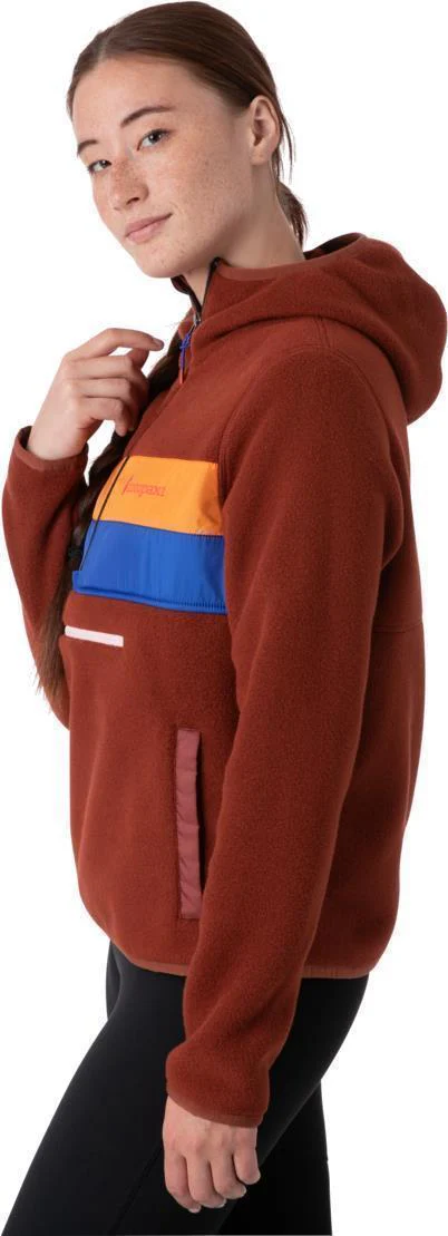 Teca Fleece Hooded Half-Zip Jacket - Womens - Image 4