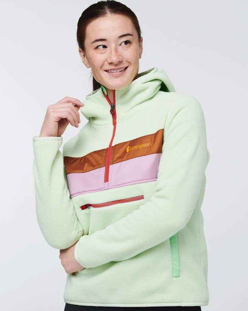 Teca Fleece Hooded Half-Zip Jacket - Womens - Image 44