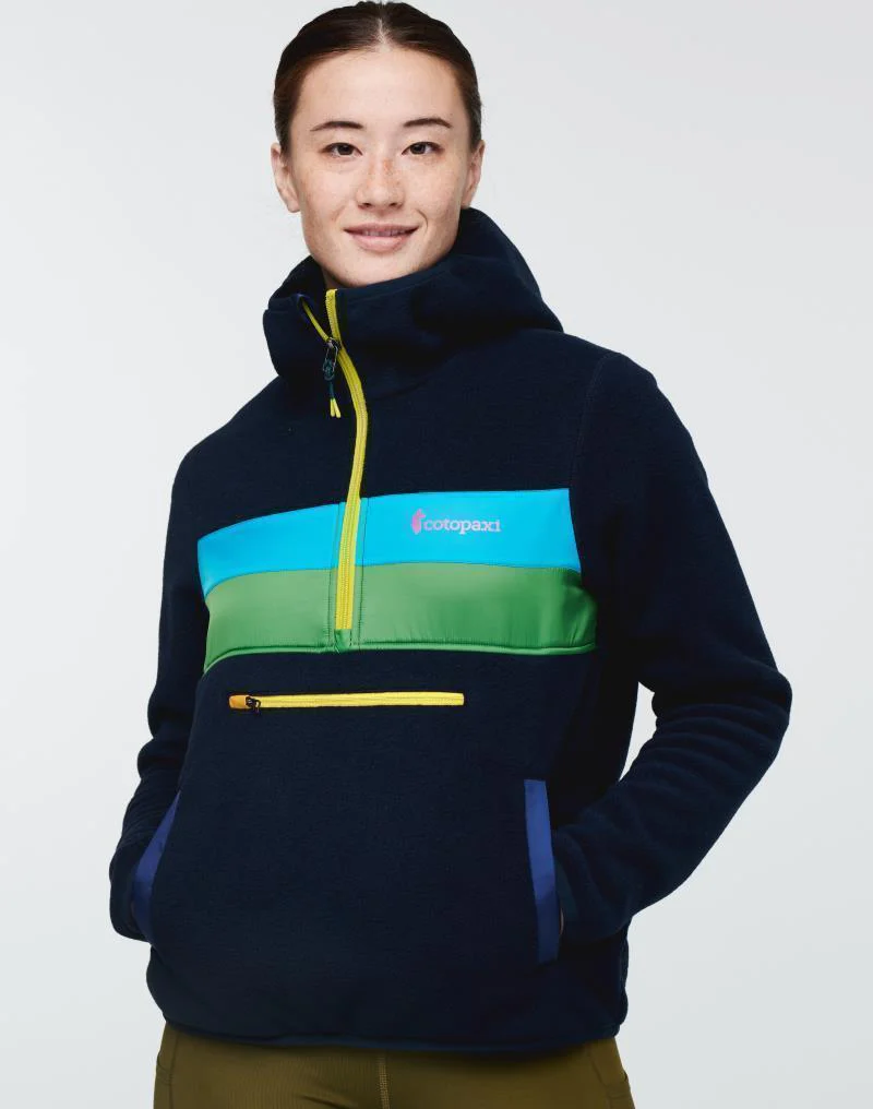 Teca Fleece Hooded Half-Zip Jacket - Womens - Image 49