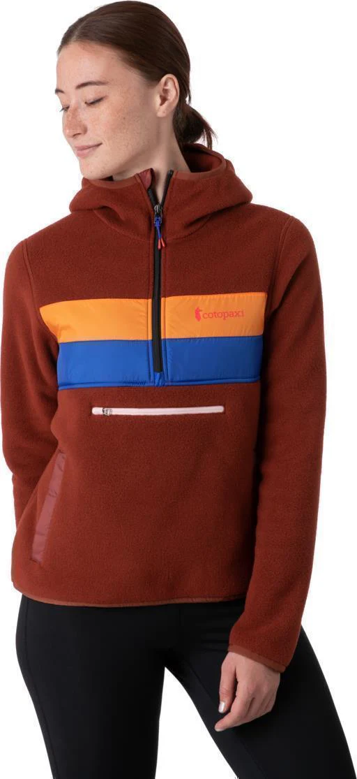 Teca Fleece Hooded Half-Zip Jacket - Womens - Image 5