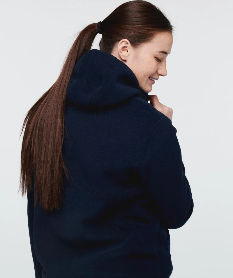 Teca Fleece Hooded Half-Zip Jacket - Womens - Image 51