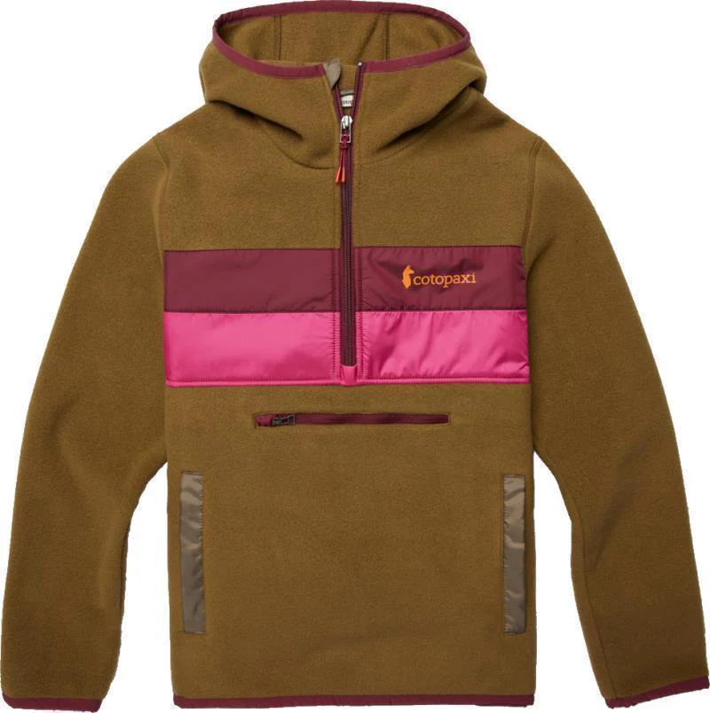 Teca Fleece Hooded Half-Zip Jacket - Womens - Image 57