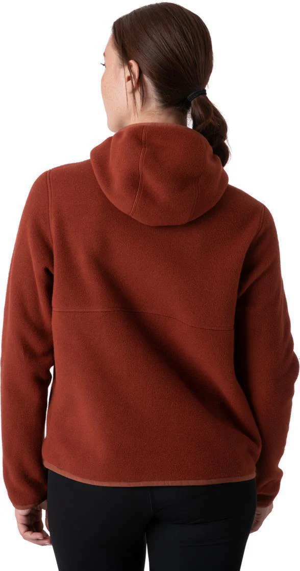 Teca Fleece Hooded Half-Zip Jacket - Womens - Image 6
