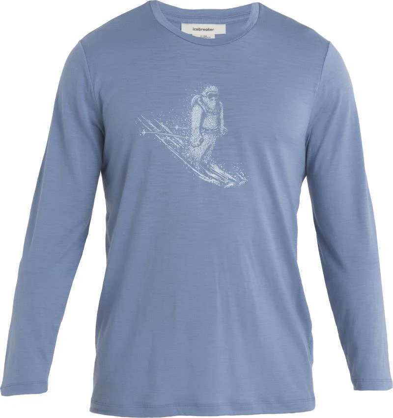 Tech Lite II LS Tee - Skiing Yeti - Mens - Image 17