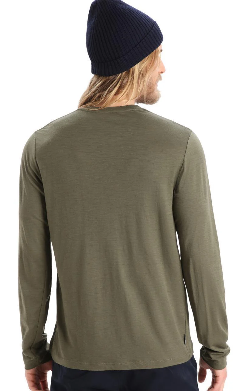 Tech Lite II LS Tee - Skiing Yeti - Mens - Image 9