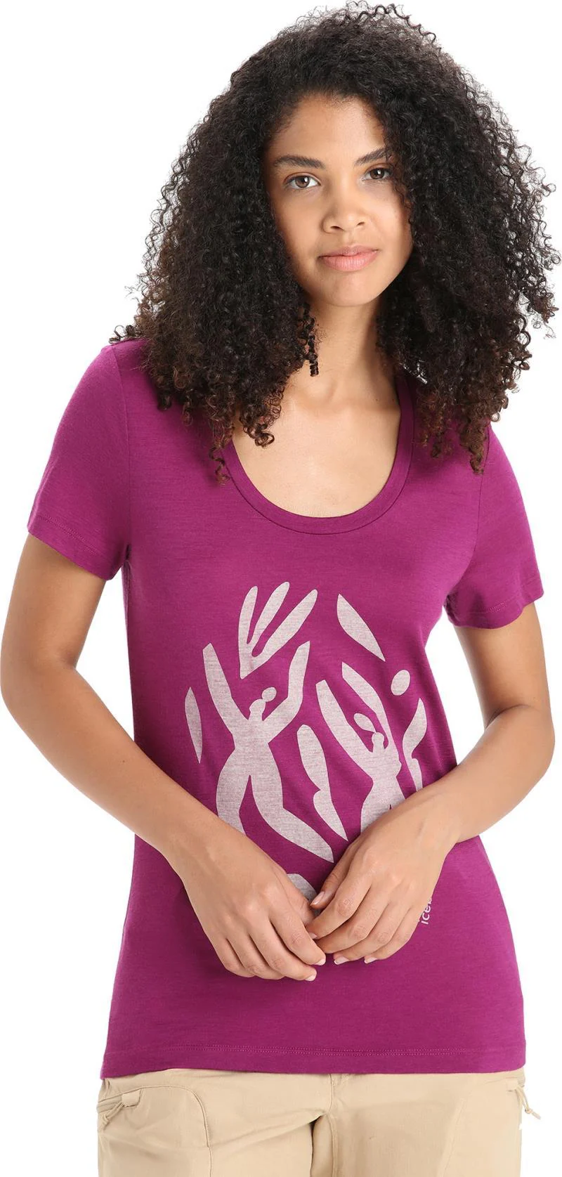 Tech Lite II SS Scoop Tee - Nature Celebration - Image 3