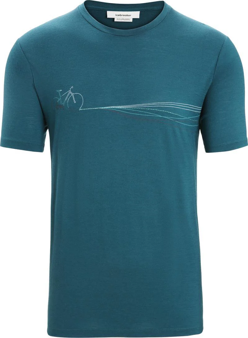 Tech Lite II SS Tee - Cadence Paths - Mens - Image 4