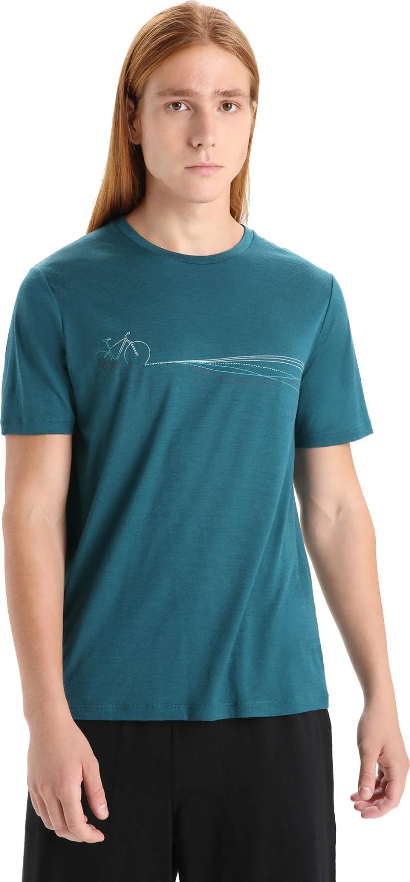 Tech Lite II SS Tee - Cadence Paths - Mens - Image 6