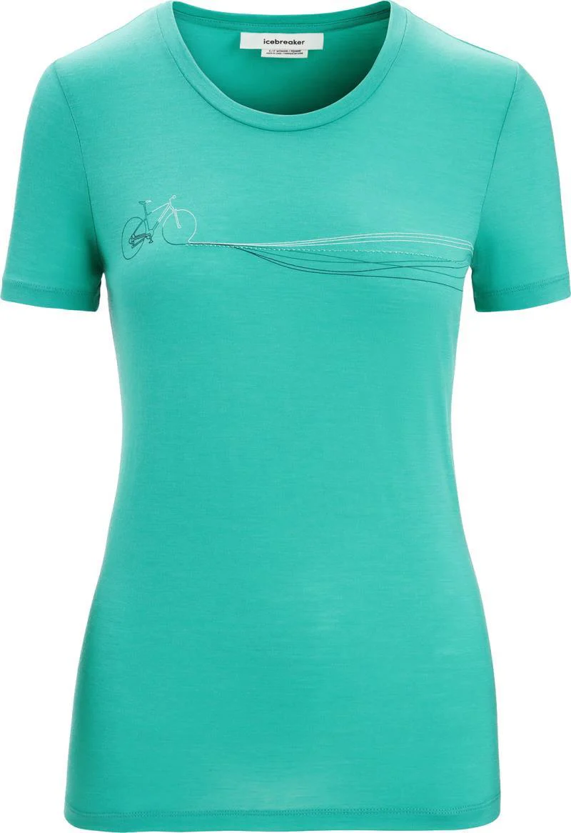 Tech Lite II SS Tee - Cadence Paths - Womens