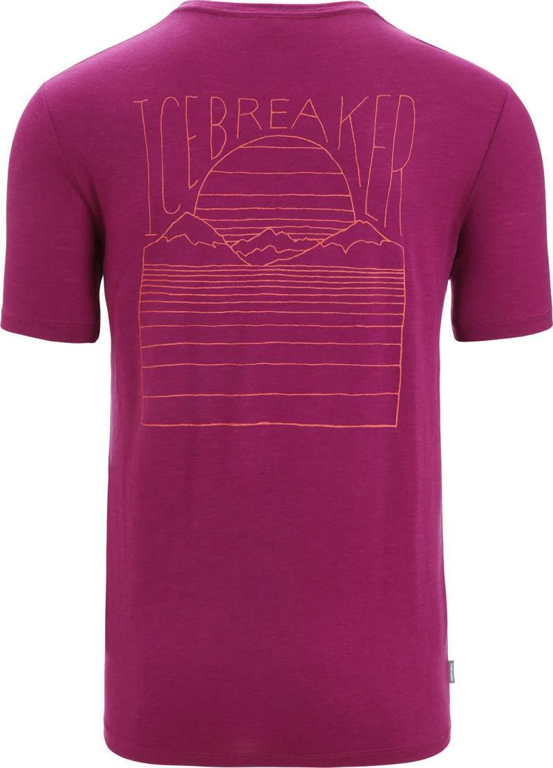 Tech Lite II SS Tee - Mountain Sunset - Mens - Image 6