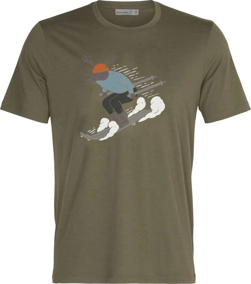 Tech Lite II SS Tee - Ski Rider - Mens - Image 2
