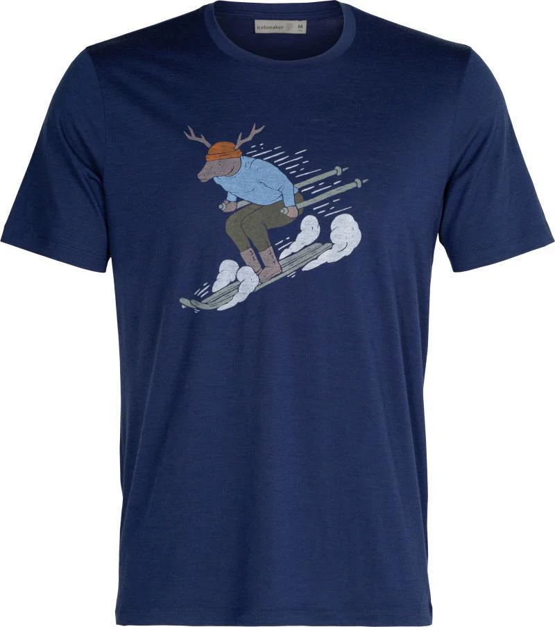 Tech Lite II SS Tee - Ski Rider - Mens - Image 3