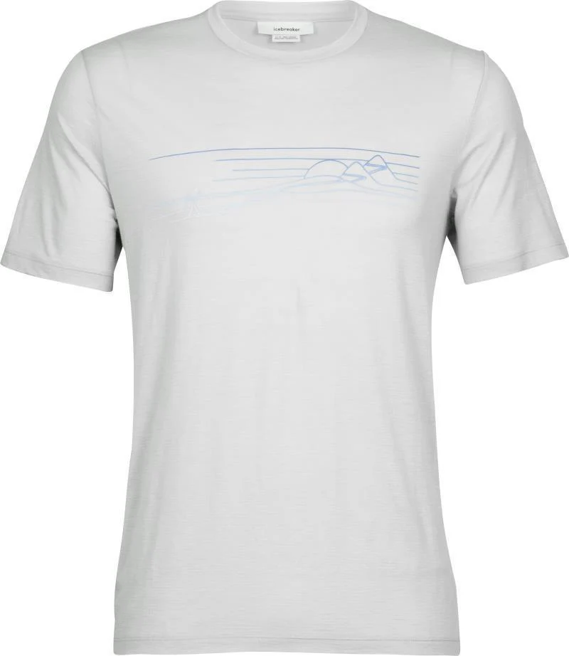 Tech Lite II SS Tee - Ski Stripes - Mens - Image 2