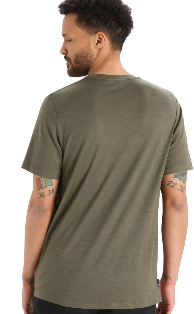 Tech Lite II SS Tee - Ski Stripes - Mens - Image 3