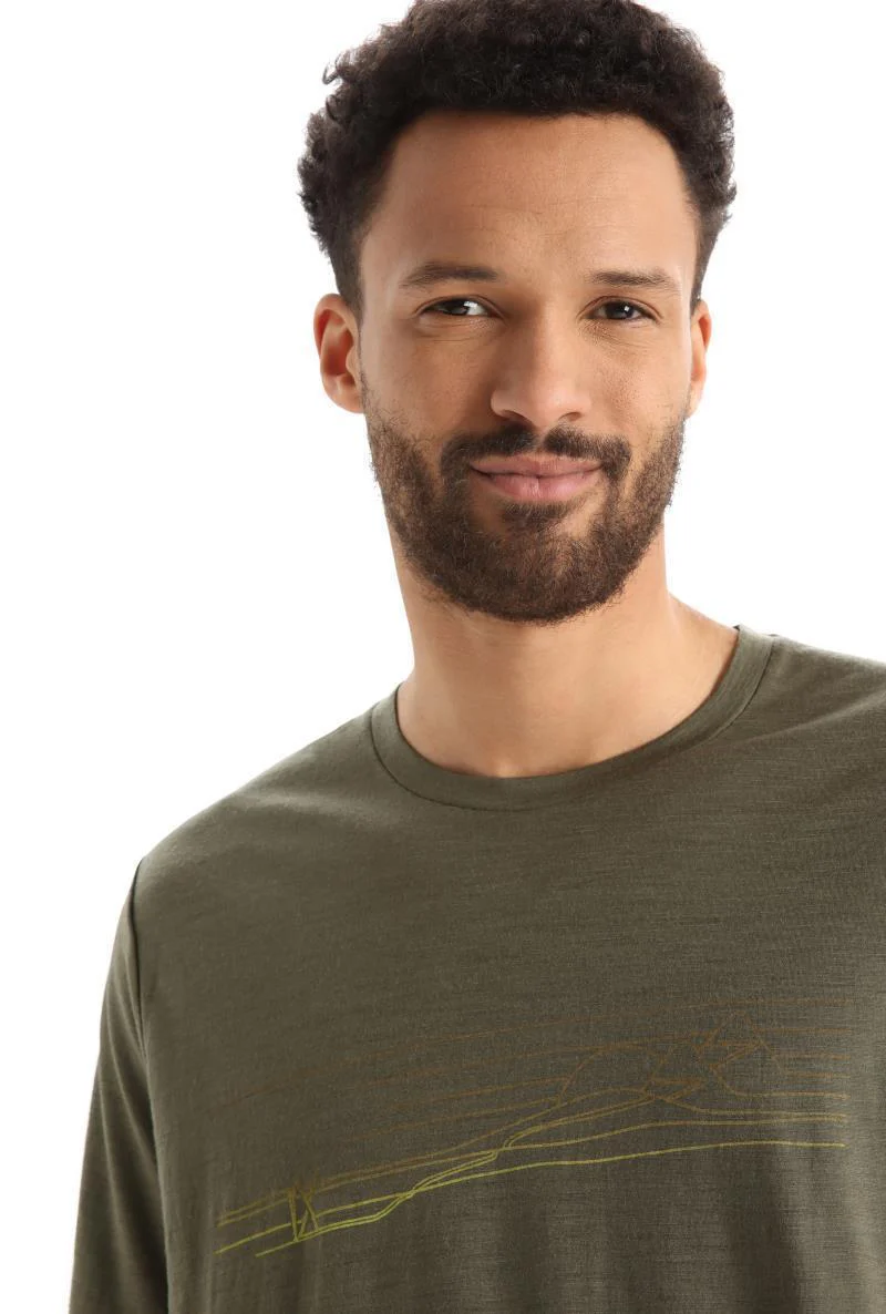 Tech Lite II SS Tee - Ski Stripes - Mens - Image 4
