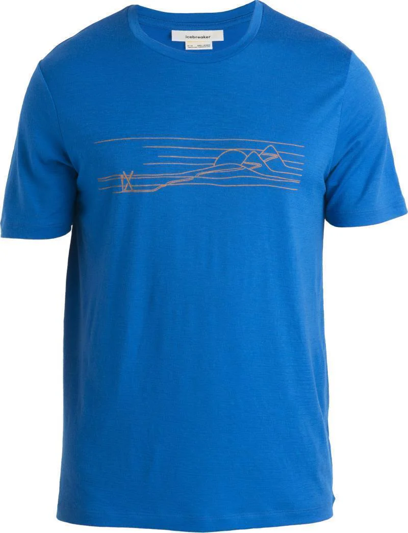 Tech Lite II SS Tee - Ski Stripes - Mens - Image 9