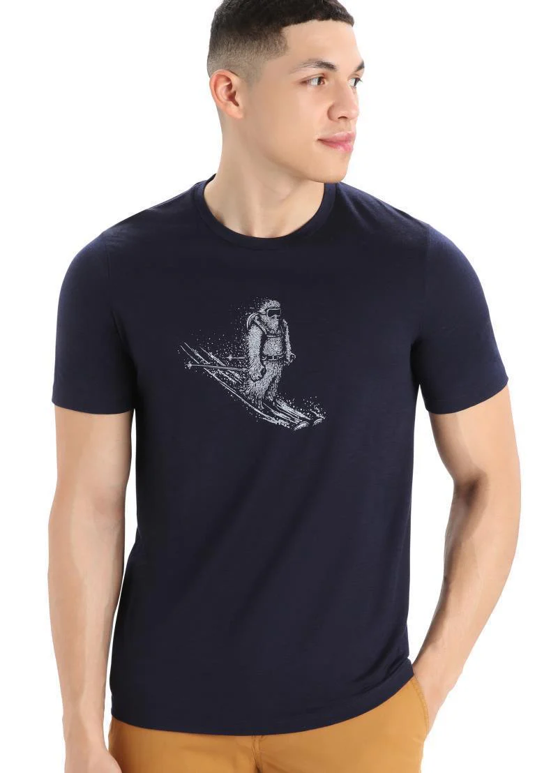 Tech Lite II SS Tee - Skiing Yeti - Mens - Image 2