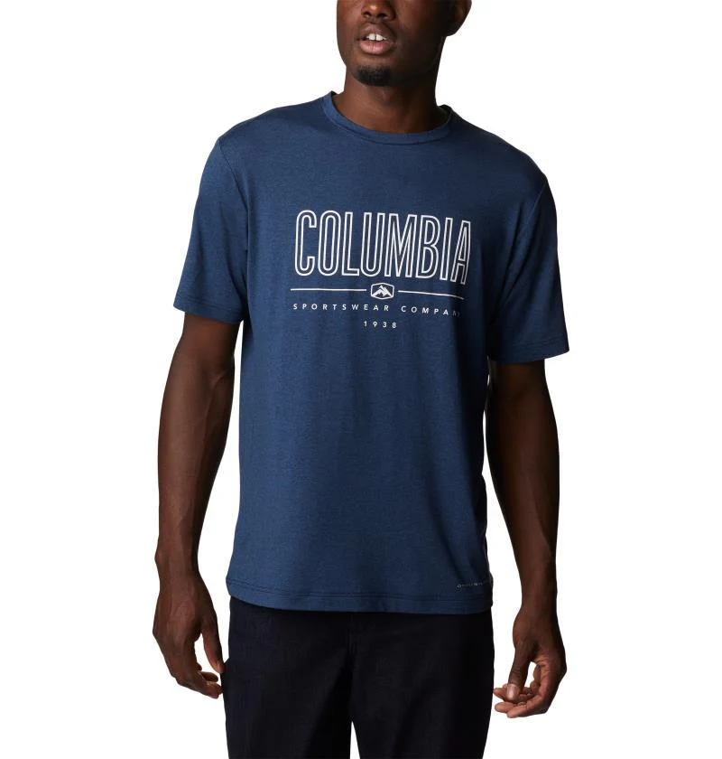Tech Trail Front Graphic SS Tee - Big - Mens - Image 3