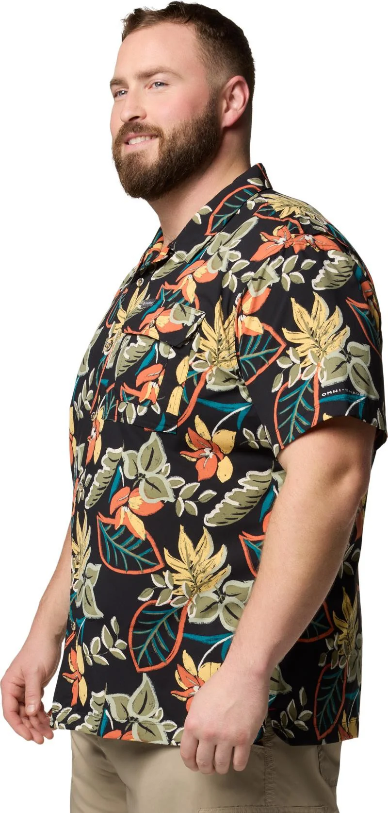 Tech Trail Utility Printed Woven SS, Extended - Mens - Image 3