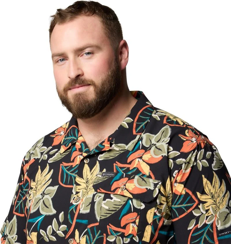 Tech Trail Utility Printed Woven SS, Extended - Mens - Image 4