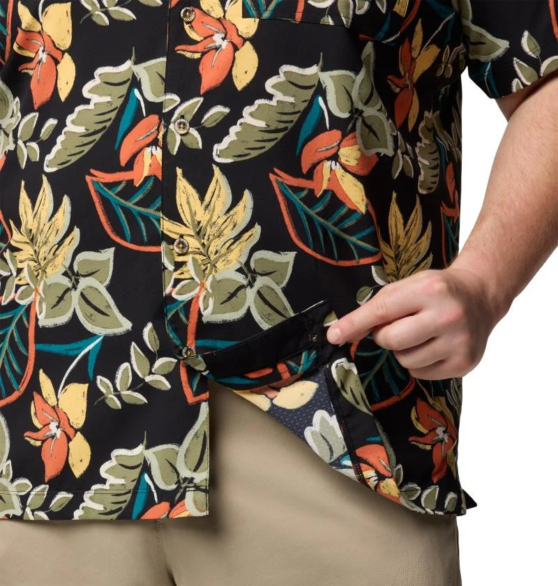 Tech Trail Utility Printed Woven SS, Extended - Mens - Image 6