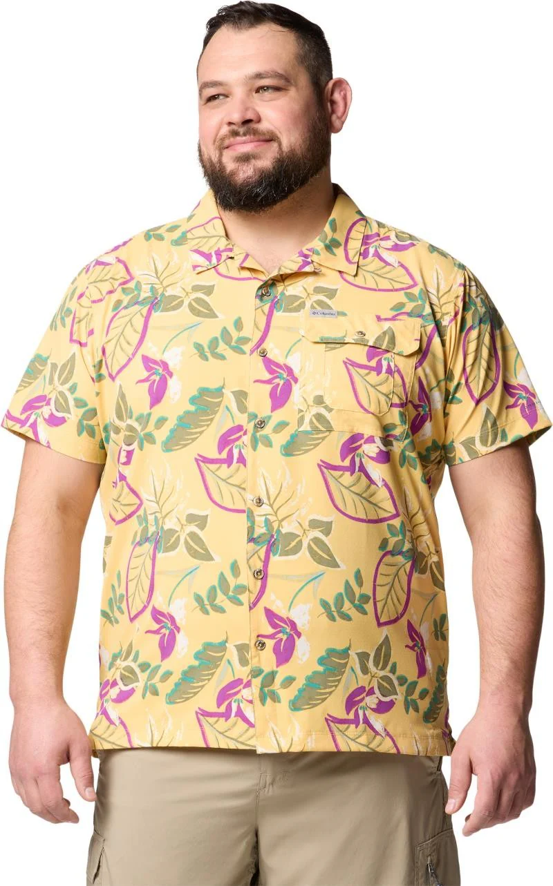 Tech Trail Utility Printed Woven SS, Extended - Mens - Image 7